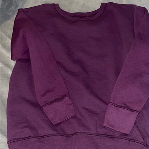 Purple Sweatshirt